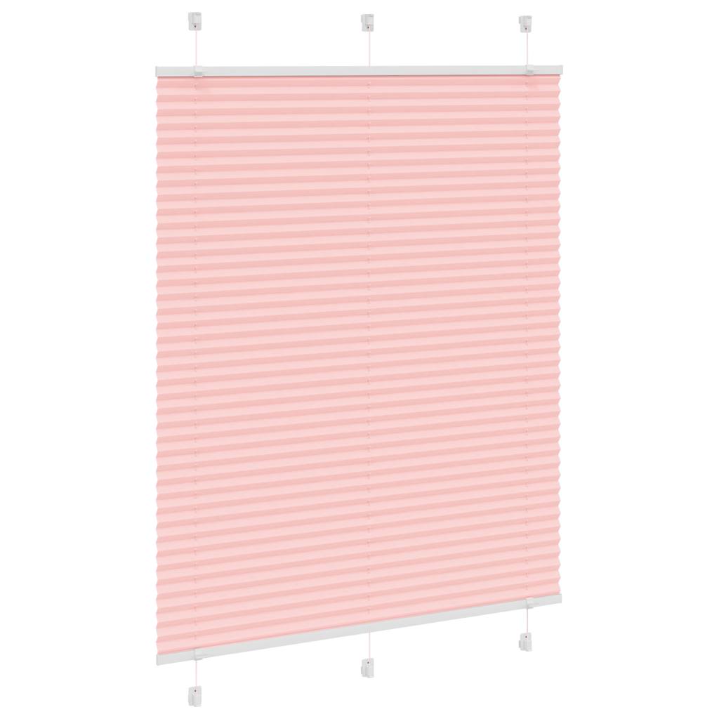 Vidaxx Plissee-Rollo 110x150cm Stoffbreite 109,4cm Polyester Pink