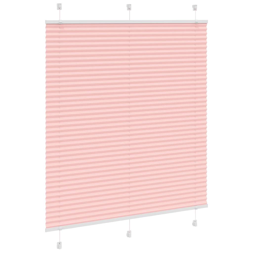 Vidaxx Plissee-Rollo 115x150cm Stoffbreite 114,4cm Polyester Pink