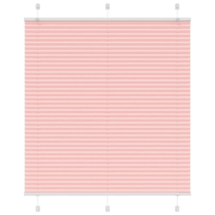 Vidaxx Plissee-Rollo 120x150cm Stoffbreite 119,4cm Polyester Pink