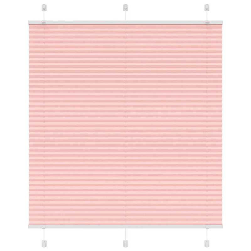Vidaxx Plissee-Rollo 120x150cm Stoffbreite 119,4cm Polyester Pink