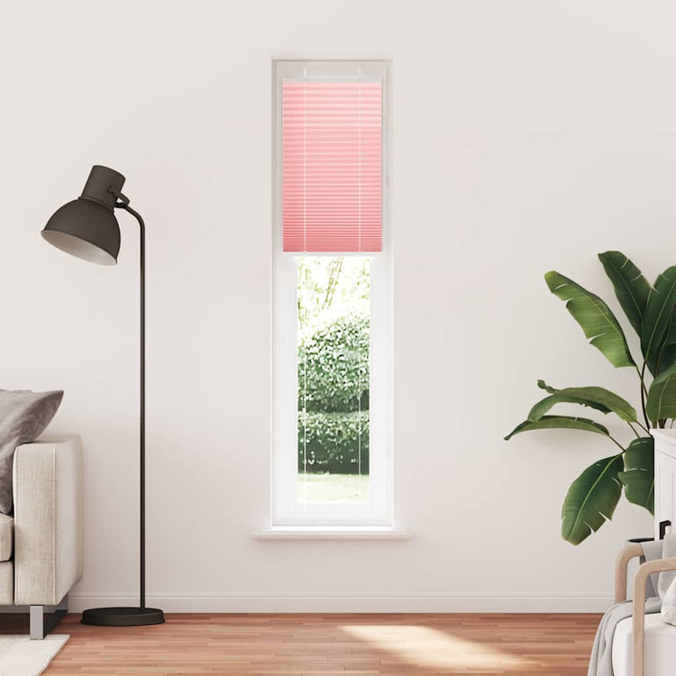 Vidaxx Plissee-Rollo 45x200 cm Stoffbreite 44,4 cm Polyester Pink