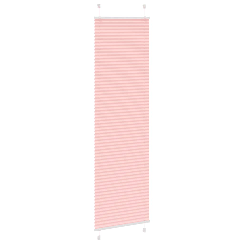 Vidaxx Plissee-Rollo 55x200 cm Stoffbreite 54,4 cm Polyester rosa