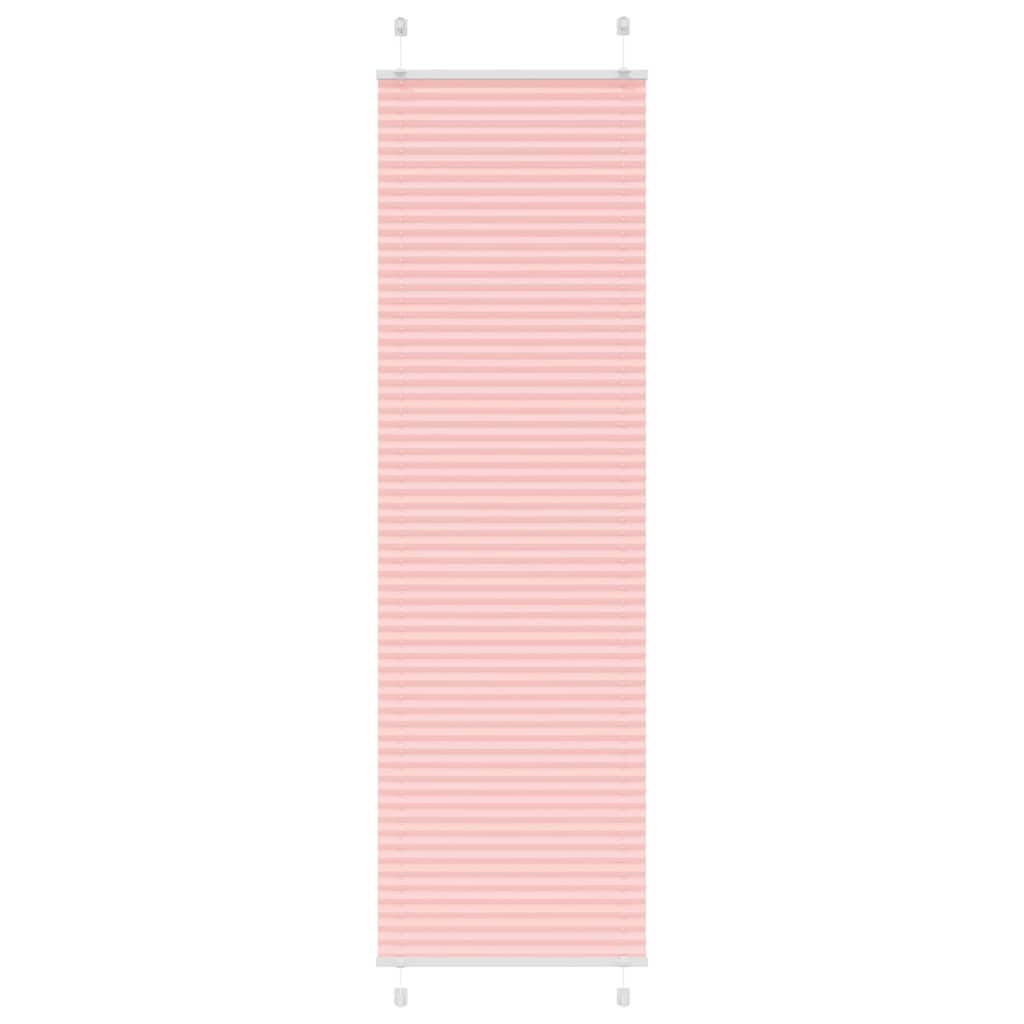 Vidaxx Plissee-Rollo 65x200 cm Stoffbreite 64,4 cm Polyester Pink