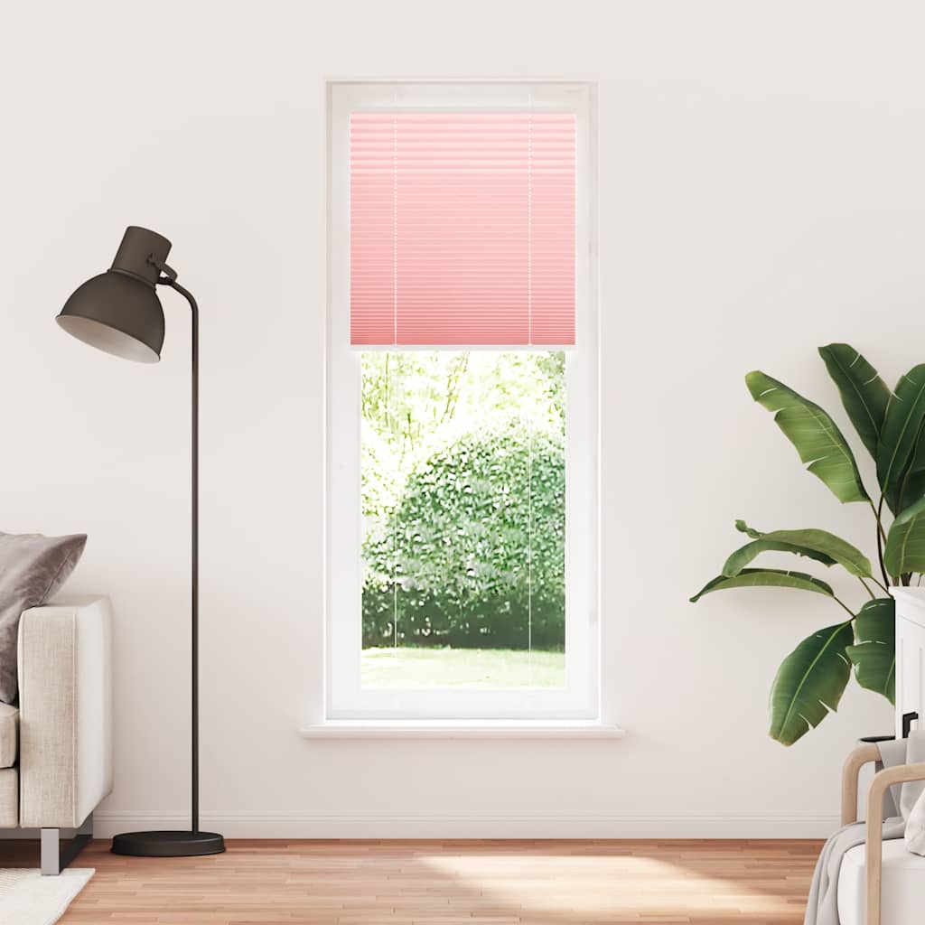 Vidaxx Plissee-Rollo 70x200 cm Stoffbreite 69,4 cm Polyester Pink