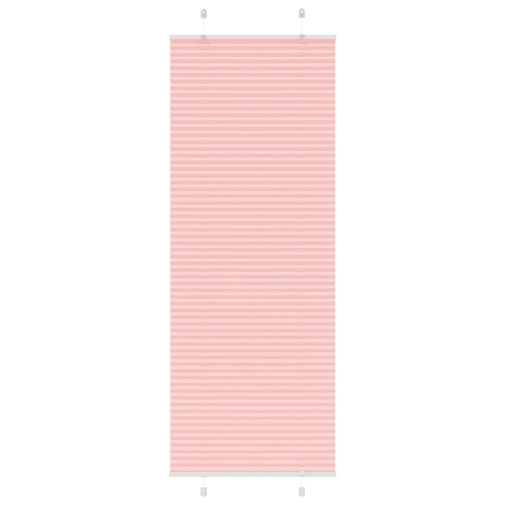 Vidaxx Plissee-Rollo 75x200 cm Stoffbreite 74,4 cm Polyester Pink