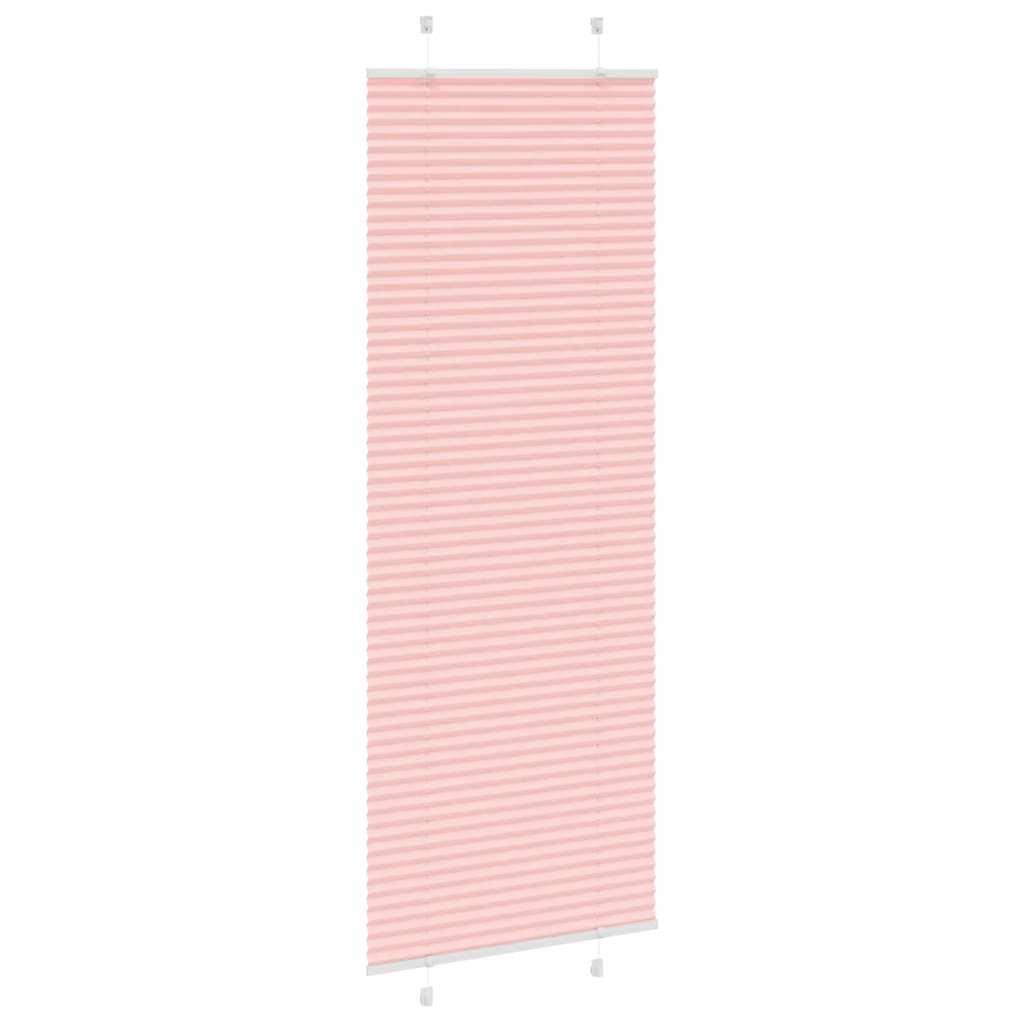 Vidaxx Plissee-Rollo 75x200 cm Stoffbreite 74,4 cm Polyester Pink