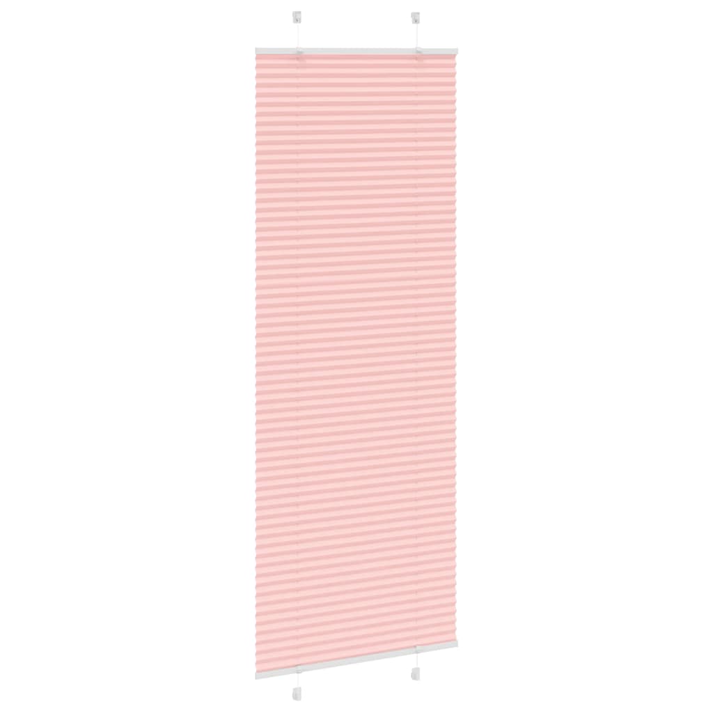 Vidaxx Plissee-Rollo 80x200 cm Stoffbreite 79,4 cm Polyester Pink