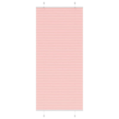 Vidaxx Plissee-Rollo 85x200 cm Stoffbreite 84,4 cm Polyester Pink