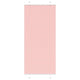 Vidaxx Plissee-Rollo 85x200 cm Stoffbreite 84,4 cm Polyester Pink