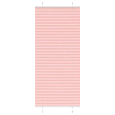 Vidaxx Plissee-Rollo 95x200 cm Stoffbreite 94,4 cm Polyester Pink