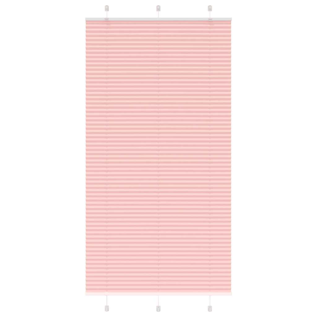 Vidaxx Plissee-Rollo 105x200cm Stoffbreite 104,4cm Polyester Pink