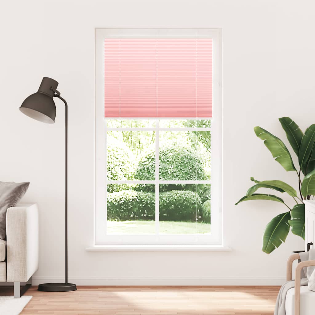 Vidaxx Plissee-Rollo 105x200cm Stoffbreite 104,4cm Polyester Pink