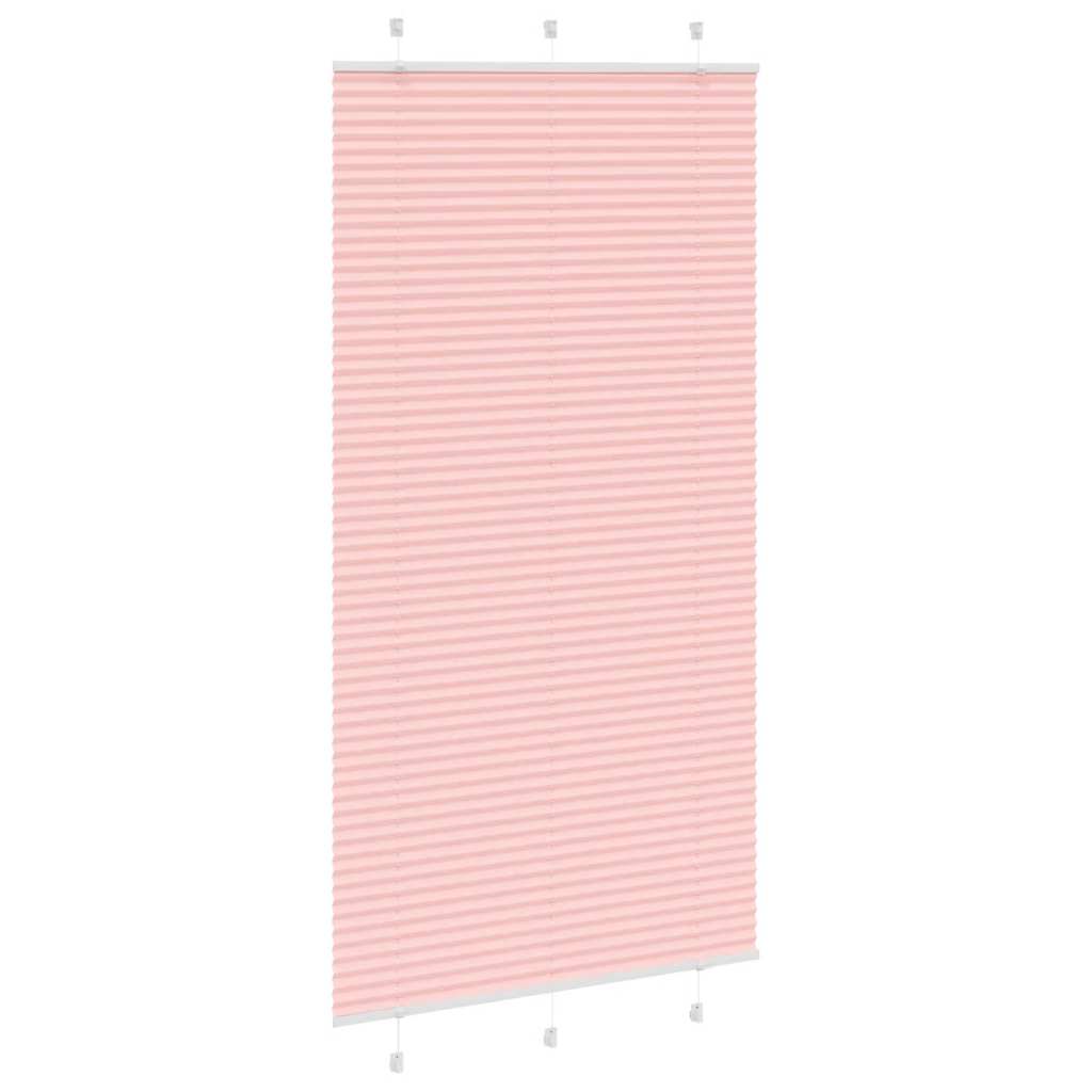 Vidaxx Plissee-Rollo 105x200cm Stoffbreite 104,4cm Polyester Pink