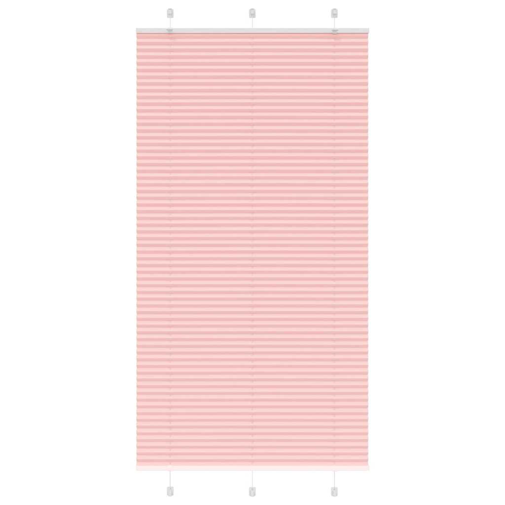 Vidaxx Plissee-Rollo 110x200cm Stoffbreite 109,4cm Polyester Pink