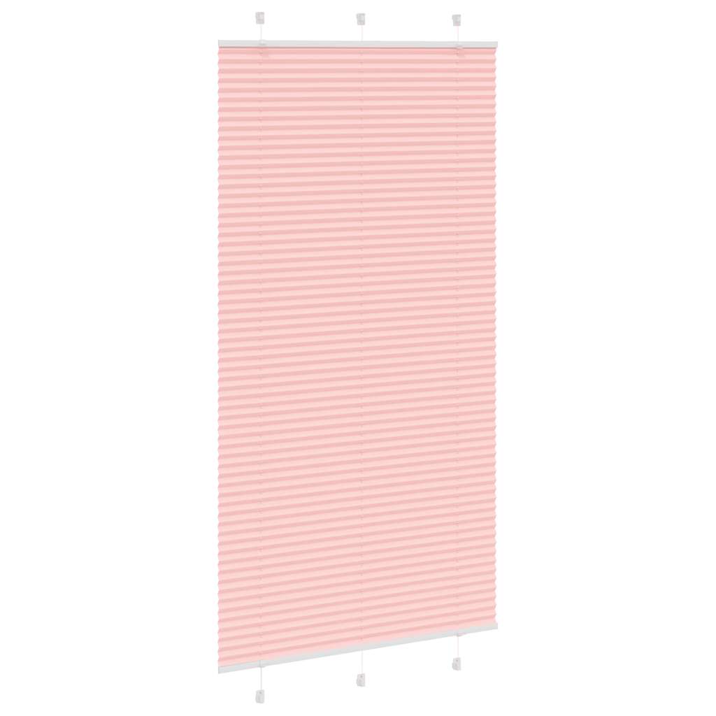 Vidaxx Plissee-Rollo 110x200cm Stoffbreite 109,4cm Polyester Pink