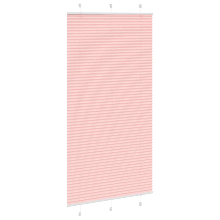 Vidaxx Plissee-Rollo 110x200cm Stoffbreite 109,4cm Polyester Pink
