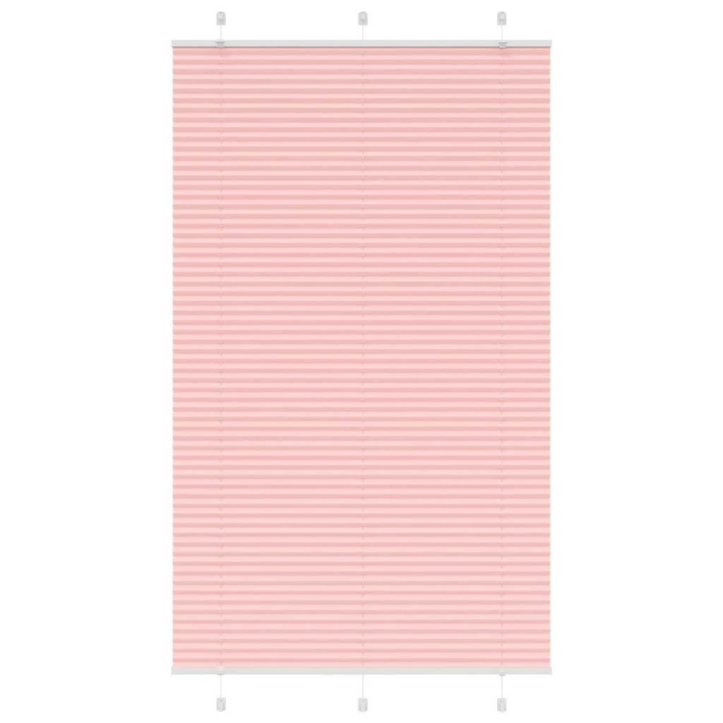 Vidaxx Plissee-Rollo 115x200cm Stoffbreite 114,4cm Polyester Pink
