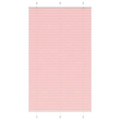 Vidaxx Plissee-Rollo 115x200cm Stoffbreite 114,4cm Polyester Pink