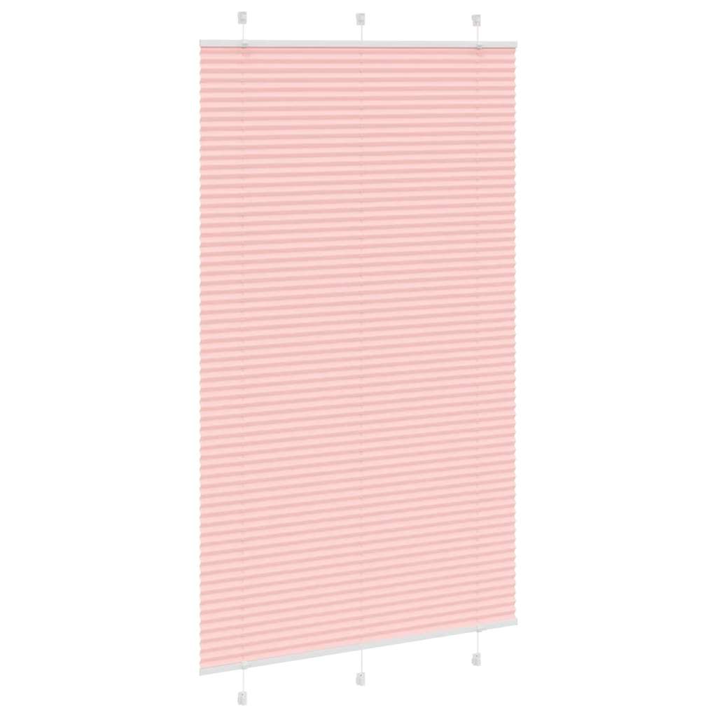 Vidaxx Plissee-Rollo 115x200cm Stoffbreite 114,4cm Polyester Pink