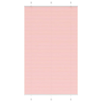 Vidaxx Plissee-Rollo 120x200cm Stoffbreite 119,4cm Polyester Pink