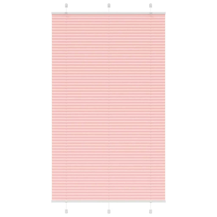 Vidaxx Plissee-Rollo 120x200cm Stoffbreite 119,4cm Polyester Pink