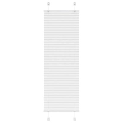 Vidaxx Plissee-Rollo 40x100 cm Stoffbreite 39,4 cm Polyester weiß
