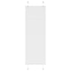 Vidaxx Plissee-Rollo 40x100 cm Stoffbreite 39,4 cm Polyester weiß