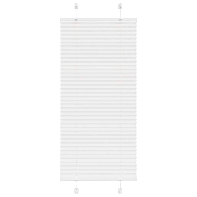 Vidaxx Plissee-Rollo 55x100 cm Stoffbreite 54,4 cm Polyester weiß