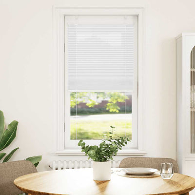 Vidaxx Plissee-Rollo 55x100 cm Stoffbreite 54,4 cm Polyester weiß