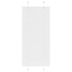 Vidaxx Plissee-Rollo 60x100 cm Stoffbreite 59,4 cm Polyester weiß
