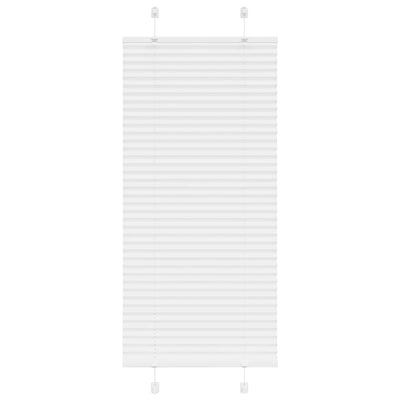 Vidaxx Plissee-Rollo 65x100 cm Stoffbreite 64,4 cm Polyester weiß