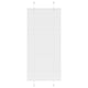 Vidaxx Plissee-Rollo 65x100 cm Stoffbreite 64,4 cm Polyester weiß