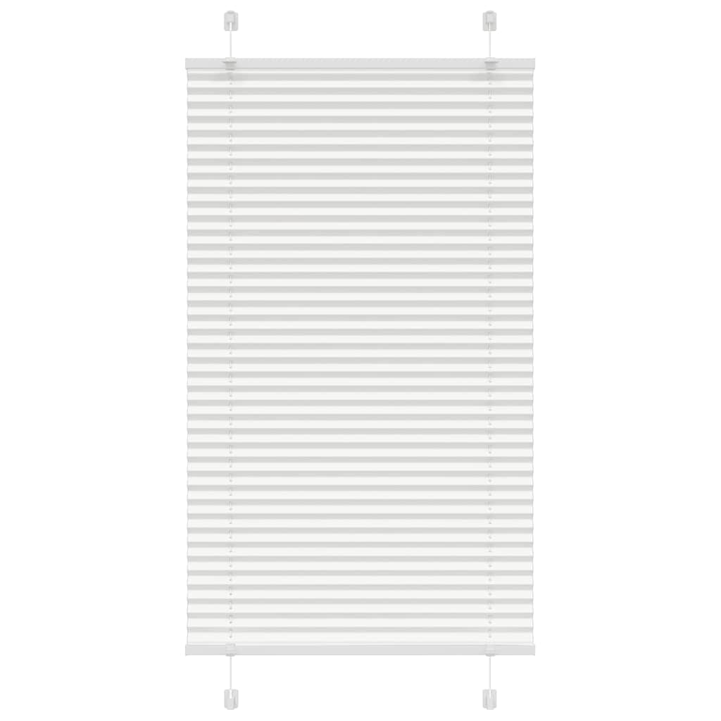 Vidaxx Plissee-Rollo 70x100 cm Stoffbreite 69,4 cm Polyester weiß