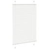 Vidaxx Plissee-Rollo 85x100 cm Stoffbreite 84,4 cm Polyester weiß