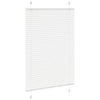 Vidaxx Plissee-Rollo 95x100 cm Stoffbreite 94,4 cm Polyester weiß