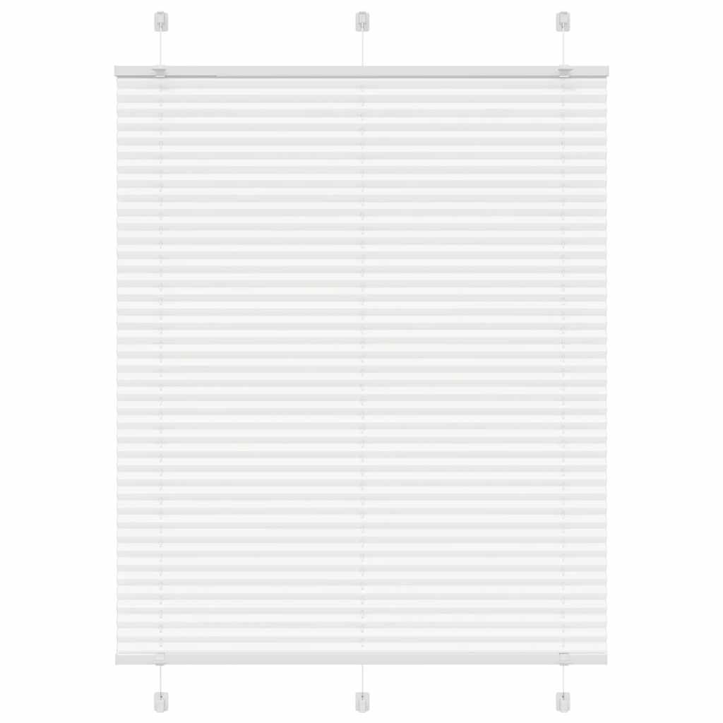 Vidaxx Plissee-Rollo 105x100cm Stoffbreite 104,4cm Polyester weiß