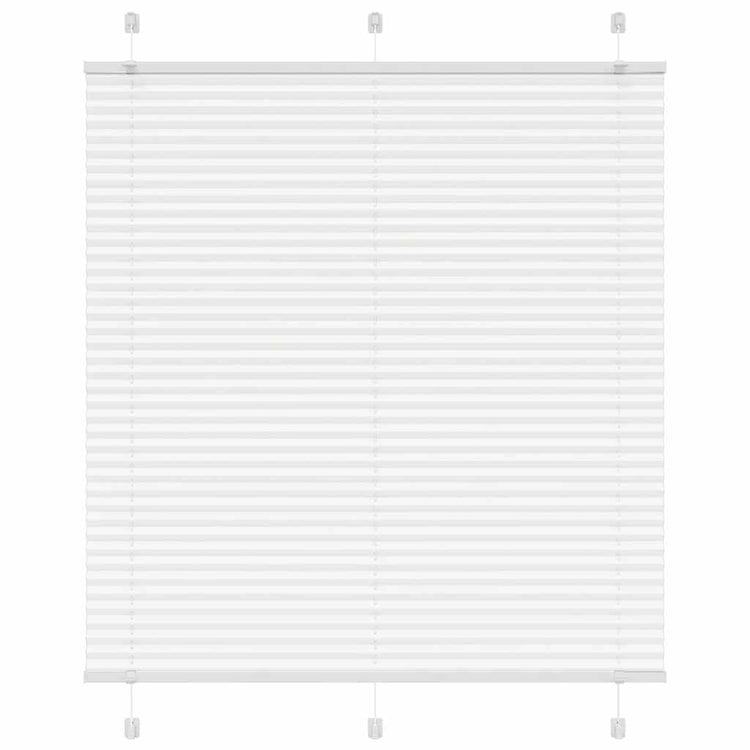 Vidaxx Plissee-Rollo 115x100cm Stoffbreite 114,4cm Polyester weiß