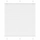 Vidaxx Plissee-Rollo 120x100cm Stoffbreite 119,4cm Polyester weiß
