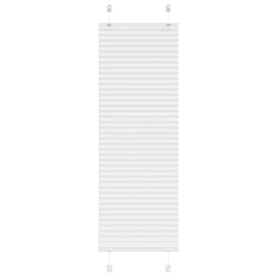 Vidaxx Plissee-Rollo 45x150 cm Stoffbreite 44,4 cm Polyester weiß