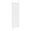 Vidaxx Plissee-Rollo 45x150 cm Stoffbreite 44,4 cm Polyester weiß