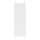 Vidaxx Plissee-Rollo 50x150 cm Stoffbreite 49,4 cm Polyester weiß