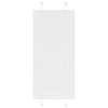 Vidaxx Plissee-Rollo 60x150 cm Stoffbreite 59,4 cm Polyester weiß