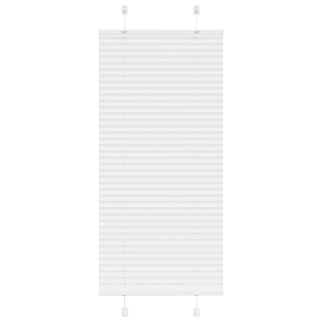 Vidaxx Plissee-Rollo 60x150 cm Stoffbreite 59,4 cm Polyester weiß
