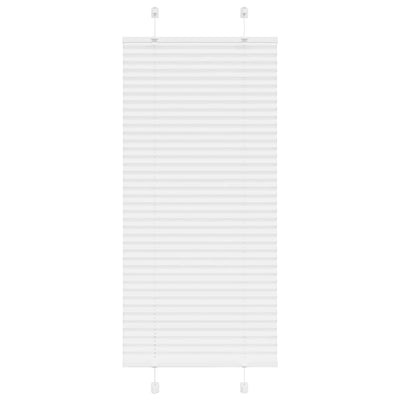 Vidaxx Plissee-Rollo 60x150 cm Stoffbreite 59,4 cm Polyester weiß