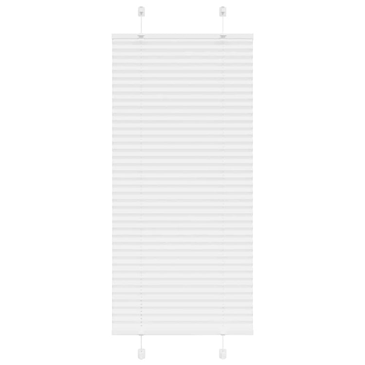Vidaxx Plissee-Rollo 60x150 cm Stoffbreite 59,4 cm Polyester weiß