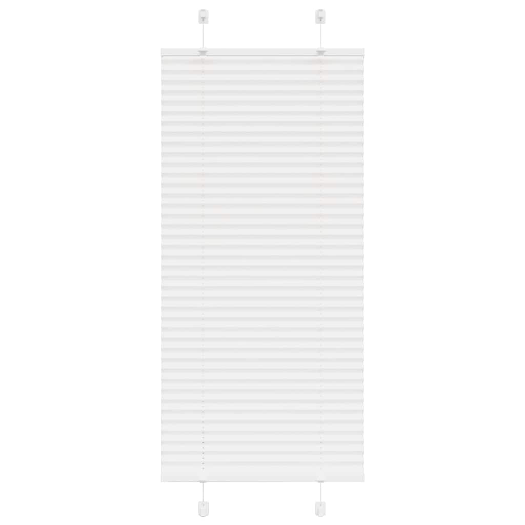 Vidaxx Plissee-Rollo 65x150 cm Stoffbreite 64,4 cm Polyester weiß