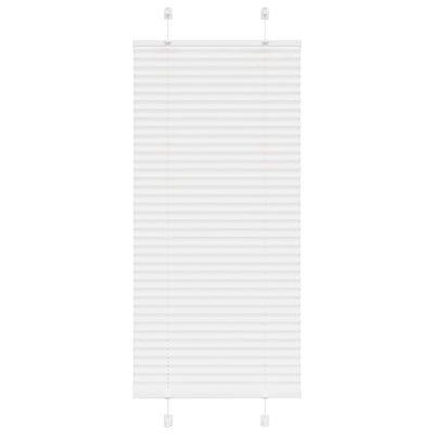 Vidaxx Plissee-Rollo 65x150 cm Stoffbreite 64,4 cm Polyester weiß
