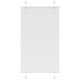 Vidaxx Plissee-Rollo 70x150 cm Stoffbreite 69,4 cm Polyester weiß