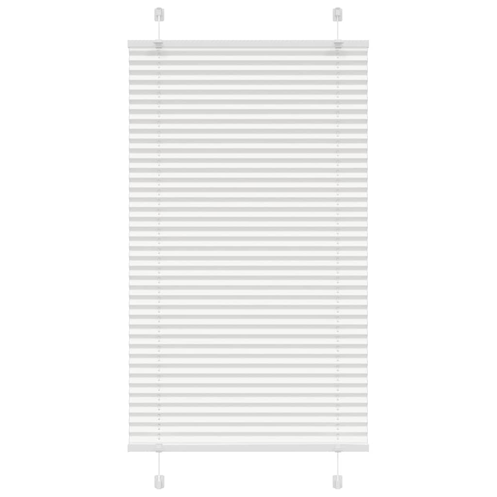 Vidaxx Plissee-Rollo 75x150 cm Stoffbreite 74,4 cm Polyester weiß