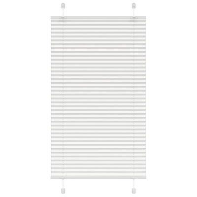 Vidaxx Plissee-Rollo 75x150 cm Stoffbreite 74,4 cm Polyester weiß